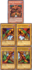 Exodia 5-Card Set DLG1 version with MC1 Head