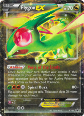 Flygon EX XY61 JUMBO OVERSIZED Holo Promo - Flygon EX Box Exclusive