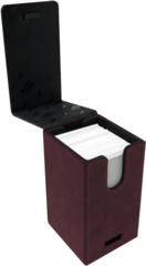 Ultra Pro Alcove TOWER Deck Box - Suede Ruby