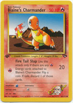 Blaine's Charmander - 60/132 - Common - 1st Edition