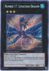 Number 17: Leviathan Dragon Secret Rare CT08-EN001