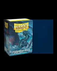 Dragon Shield Matte Standard-Size Sleeves - Midnight Blue - 100ct