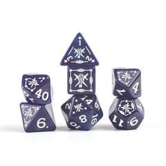 Sirius Dice Dungeons & Dragons Adventure Dice - Rogue: Purple