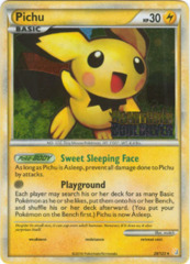 Pichu 28/123 Cosmos Holo Promo - HeartGold & SoulSilver Prerelease