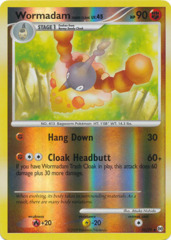 Wormadam Sandy Cloak - 50/99 - Uncommon - Reverse Holo