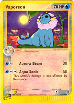 Vaporeon - 25/100 - Rare - Reverse Holo