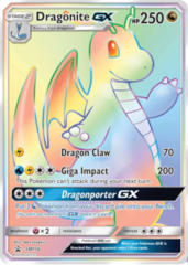 Dragonite GX SM156 Full Art Promo - Dragon Majesty Super Premium Collection