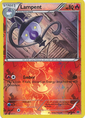Lampent - 19/99 - Uncommon - Reverse Holo