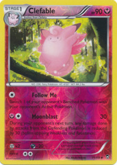 Clefable - 71/111 - Uncommon - Reverse Holo