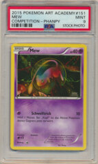 2015 Pokemon Art Academy Promo Mew (Phanpy) PSA 9 MINT