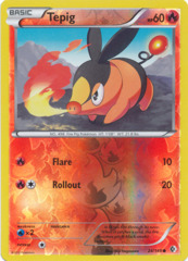 Tepig - 24/149 - Common - Reverse Holo