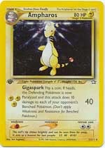 Ampharos - 1/111 - Holo Rare - 1st Edition