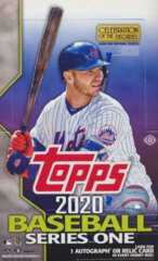 2020 Topps MLB Baseball Series 1 Hobby Box