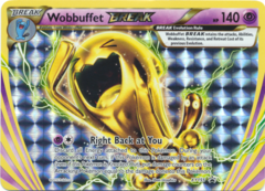 Wobbuffet BREAK XY155 Holo Promo - Ho-Oh Lugia BREAK Evolution Box Exclusive