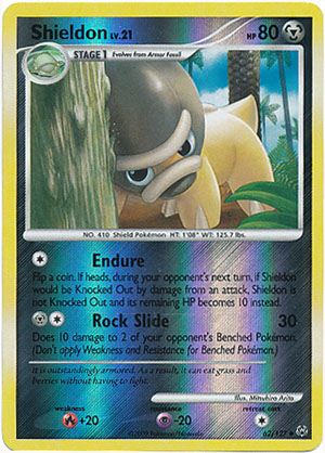 Shieldon - 62/127 - Uncommon - Reverse Holo