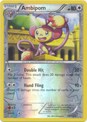 Ambipom - 100/124 - Rare - Reverse Holo