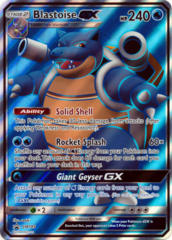 Blastoise GX SM189 JUMBO OVERSIZED Holo Promo - Blastoise GX Premium Collection