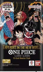 One Piece Card Game - OP09 Emperors in the New World Booster Pack - Asian English Edition