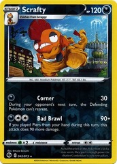 Scrafty - 042/073 - Rare - Reverse Holo