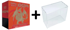 MINT Pokemon XY12 Evolutions Elite Trainer Box: Mega Charizard Y PLUS Acrylic Case Protector