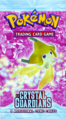 Pokemon EX Crystal Guardians Booster Pack - Jirachi Artwork