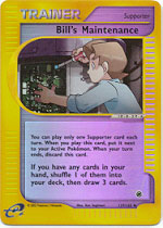 Bills Maintenance - 137/165 - Uncommon - Reverse Holo