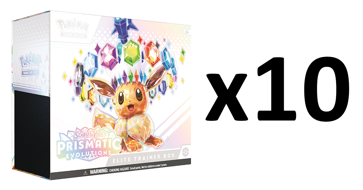 Pokemon SV8.5 Prismatic Evolutions Elite Trainer Box CASE
