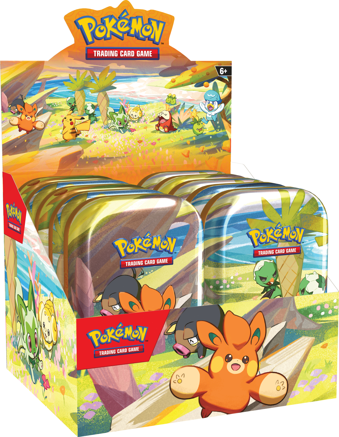 Sold 9 Pokemon tcg mini tins (sealed)