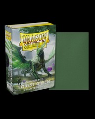 Dragon Shield Matte Japanese-Size Sleeves - Forest Green - 60ct