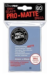 Ultra Pro Small Size Pro Matte Sleeves - Clear - 60ct