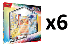 Pokemon SV8.5 Prismatic Evolutions Poster Collection Box CASE (6 Boxes)