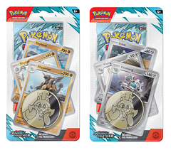 Pokemon SV9 Journey Together PREMIUM Checklane Blister - BOTH Premium Checklane Blisters