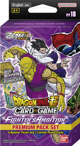 Dragon Ball Super Card Game DBS-PP10 FIGHTERS AMBITION Premium Pack Set