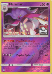 Malamar - 51/131 - 2nd Place Reverse Holo Promo - 2018 League Challenge