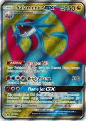 Salamence GX SM139 Full Art Promo - Dragon Majesty Salamence GX Special Collection