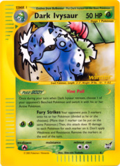 Dark Ivysaur 6 JUMBO OVERSIZED Non-Holo Promo Card - BattleZone Exclusive