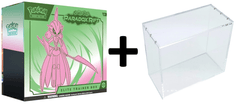 MINT Pokemon SV4 Paradox Rift Elite Trainer Box - Iron Valiant (Green/Pink) PLUS Acrylic Case Protector