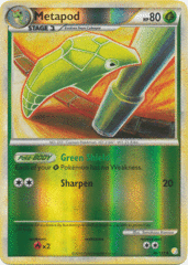 Metapod - 46/123 - Uncommon - Reverse Holo