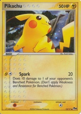 Pikachu - 13/17 - HOLO Promo