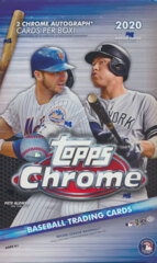 2020 Topps Chrome MLB Baseball Hobby Box