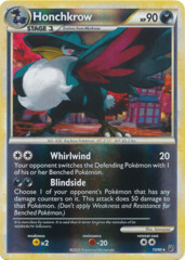 Honchkrow - 15/90 - Rare - Reverse Holo