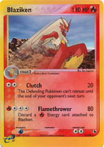 Blaziken - 15/109 - Rare - Reverse Holo