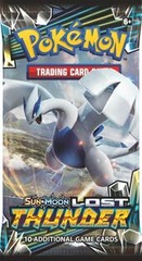 Pokemon Sun & Moon SM8 Lost Thunder Booster Pack -- Lugia Pack Art