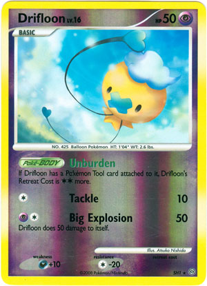 Drifloon - SH1 - Secret Rare Reverse Holo