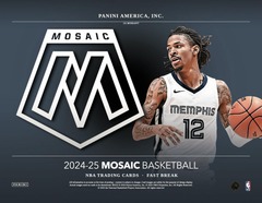 2024-25 Panini Mosaic FAST BREAK NBA Basketball Hobby Box -- NO REFUNDS OR CANCELLATIONS, ALL SALES ARE FINAL