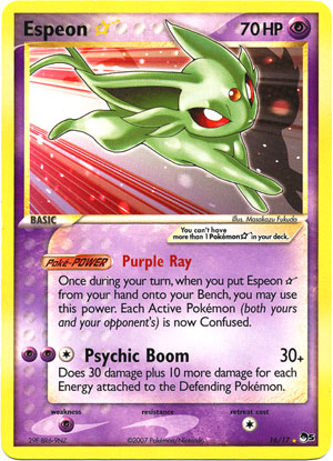 Shining Espeon ☆ - 16/17 - Rare