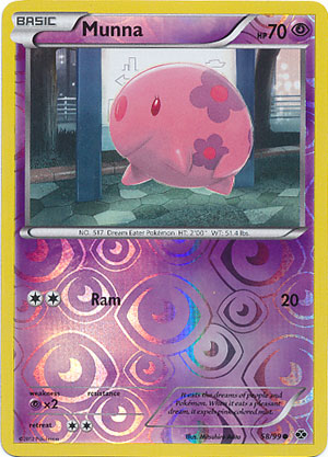 Munna - 58/99 - Common - Reverse Holo