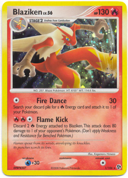 Blaziken - 1/106 - Holo Rare