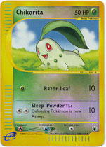 Chikorita - 100/165 - Common - Reverse Holo