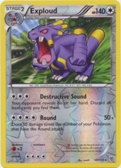 Exploud - 107/135 - Rare - Reverse Holo